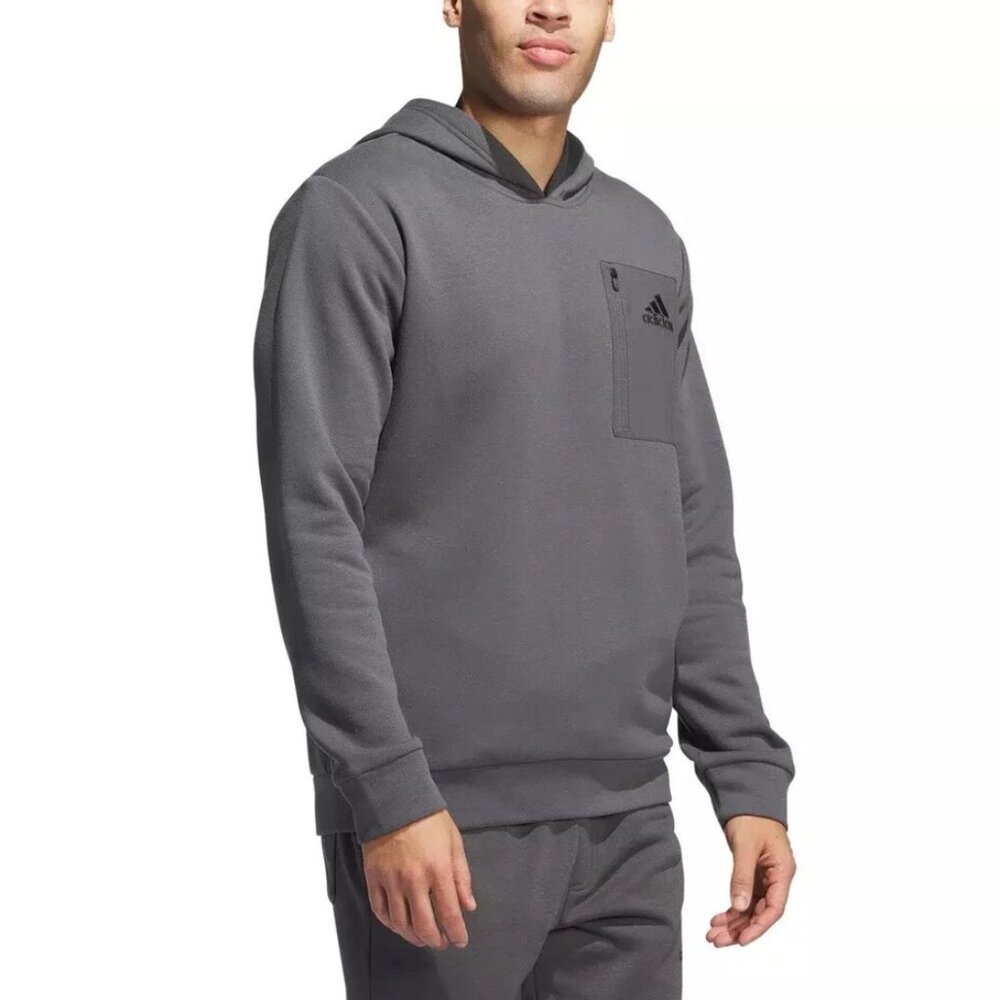 adidas Men’s Fleece Pullover Hoodie NEW